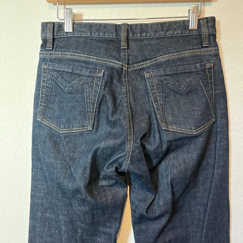 Marc by Marc Jacobs Blue Denim PO2 Charlie High Rise Flare Jeans Women's Size 28 - Picture 5 of 8
